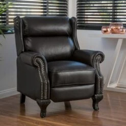 Tauris PU Leather Recliner Club Chair By Christopher Knight Home - Brown -Baxton Acme Shop 91e6e8fd 150d 4355 802d e88eaa4f1086