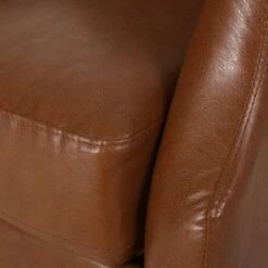 Sadlier Faux Leather Tufted Pushback Recliner By Christopher Knight Home - Dark Brown -Baxton Acme Shop 933cf6d3 ad6e 47b4 8497 d5c505548915
