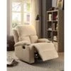 Rosia Homey Recliner, Beige Linen -Baxton Acme Shop 97043cad af7c 4499 932e 93cae1007517