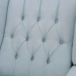 Walter Tufted Fabric Recliners (Set Of 2) By Christopher Knight Home - Charcoal + Dark Brown -Baxton Acme Shop 978d8570 84d5 40ae a00c 13103ba334f2