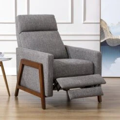 Vinton Push Back Recliner In Performance Fabric By Greyson Living - Sea Oat 26 Vinton Push Back Recliner In Performance Fabric By Greyson Living - Sea Oat -Baxton Acme Shop 97f048c3 1ae7 4bb8 9445 fb0f793ab09b