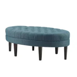Delaney Surfboard Tufted Blue Ottoman -Baxton Acme Shop 9834f8f9 4d93 42d1 8ed1 4568cfc21cb0