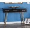 Black Wood Modern Console Table 31 X 42 X 18 - 42 X 18 X 31 - Black -Baxton Acme Shop 992e8eae 234a 494e 89e3 dd2d5b7ad5aa