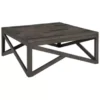 Gray Haroflyn Square Cocktail Table -Baxton Acme Shop 99728090 1deb 4e7f 8d4e 03c5fc8b3d1e