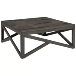 Gray Haroflyn Square Cocktail Table