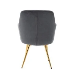 Porthos Home Gemma Velvet And Goldtone Metal Accent Chair - Pink -Baxton Acme Shop 9a31b055 905f 409c a4dc 25d2f53b3ba7