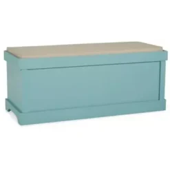 Teal Dowdy Storage Bench -Baxton Acme Shop 9b84f824 fe65 491b 9c71 509c07e6a31a
