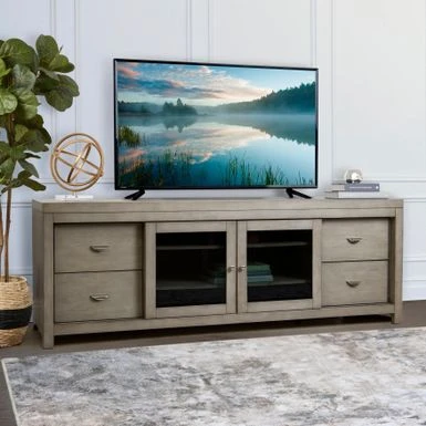 Abbyson Brooks 72 Inch Entertainment Console - Espresso 5 Abbyson Brooks 72 Inch Entertainment Console - Espresso - Image 3