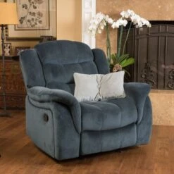 Hawthorne Steel Glider Recliner By Christopher Knight Home - Brown -Baxton Acme Shop 9de9304c cadb 43bd 8c2b 7c2e24dcb4e3