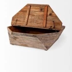 Mercana Stowe Brown Wooden Coffee Table -Baxton Acme Shop 9e4245f4 d564 4f82 adfd 9421b8de751d