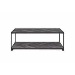 Meagan Chevron Coffee Table Rustic Grey Herringbone -Baxton Acme Shop 9ea9cf3b 67bc 41d5 9501 d3ed6098c2f7