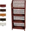 Handmade Natural Fiber 43-inch Shelving Unit (China) - Mahogany -Baxton Acme Shop 9eaaa470 7506 4252 ae1a 5dc38036465a