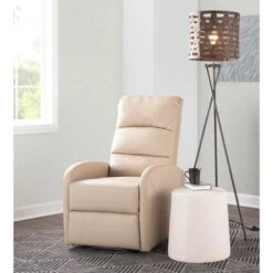 Carson Carrington Marielle Recliner Chair - Charcoal Fabric -Baxton Acme Shop 9fe6a78c ad75 4637 8862 e0b2ad224c65