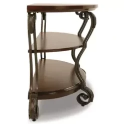 Medium Brown Nestor Sofa Table -Baxton Acme Shop 9ffa2f65 ca2b 4aec a1c7 724408f88995