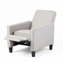 Darvis Recliners (Set Of 2) By Christopher Knight Home - Light Gray + Dark Brown 24 Darvis Recliners (Set Of 2) By Christopher Knight Home - Light Gray + Dark Brown -Baxton Acme Shop a09c4b1b 77fb 4b09 abef 6daba9f84564