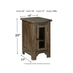 Brown Danell Ridge Chair Side End Table 12 Brown Danell Ridge Chair Side End Table -Baxton Acme Shop a0f03f83 46cc 4382 b3bd 7fe67e4e351d