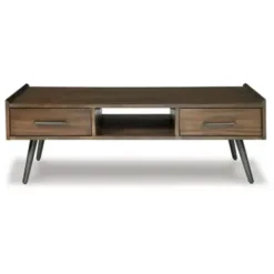 Brown Calmoni Rectangular Cocktail Table 12 Brown Calmoni Rectangular Cocktail Table -Baxton Acme Shop a2994155 0a91 4971 9b1f 7ded870dd64d