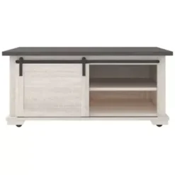 Two-tone Dorrinson Rectangular Cocktail Table -Baxton Acme Shop a2ea739b ac17 4a5d 9068 1d7476258275