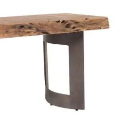 Aurelle Home Solid Live Edge Farmhouse Bench - Brown -Baxton Acme Shop a388a5d5 2f59 493b 8d73 bbc29ca66166