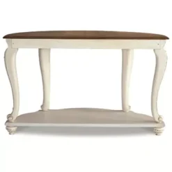 White/Brown Realyn Sofa Table -Baxton Acme Shop a50a34a9 33f8 4c98 9688 a9f057e63aa9
