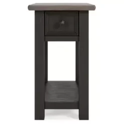 Two-tone Tyler Creek Chair Side End Table -Baxton Acme Shop a51e6079 c2f6 481a 90c2 b424d7b660e9