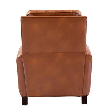 Cigar Mid-century Genuine Leather Recliner With Nailhead Trim By HULALA HOME - NAVY 13 Cigar Mid-century Genuine Leather Recliner With Nailhead Trim By HULALA HOME - NAVY - Image 11