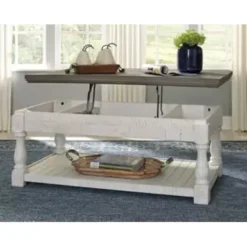 Gray/White Havalance Lift Top Cocktail Table -Baxton Acme Shop a9f23037 85f4 4827 8649 b5037e4e439d