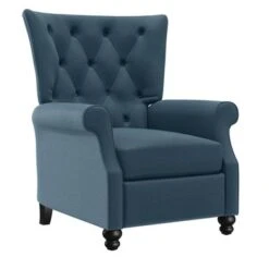 Copper Grove Plush Push-back Recliner Chair - Mustard Gold -Baxton Acme Shop aa488a77 7309 4ebd a31a 2ce8319149b0