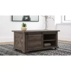 Gray Arlenbry Rectangular Cocktail Table -Baxton Acme Shop aad19afc 9cde 421d 97fe 6b515c04c108
