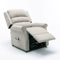 Allister Lift Chair With Massage By Greyson Living - Charcoal -Baxton Acme Shop ab5d32fb e9be 480a 82e7 88c4a4b968e3