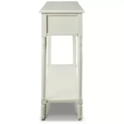 White Goverton Console Sofa Table -Baxton Acme Shop abde6fbb 7baa 44b9 afcc 397aabd91d71