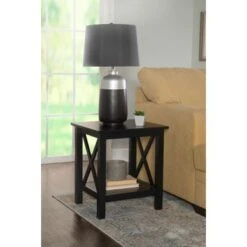 Davison End Table Black -Baxton Acme Shop addc2231 cd61 4b4d a53f 6e4d99d4073d