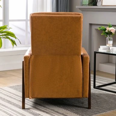 Upholstered Recliner Chair - Brown 21 Upholstered Recliner Chair - Brown - Image 19
