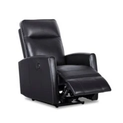 Power USB Recliner Sofa Chair - Black