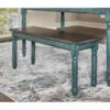 Harcrest Bench Teal -Baxton Acme Shop aee10bd3 424c 42ca 97b2 be3291b314b0