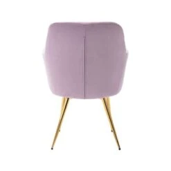 Porthos Home Gemma Velvet And Goldtone Metal Accent Chair - Pink -Baxton Acme Shop af07839e b963 46ae 87d2 c5ac2e6194d6