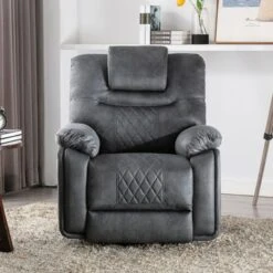 Nestfair Power Lift Recliner With Adjustable Massage And Heating System - Brown -Baxton Acme Shop af0dc78d b8a8 4fab 9a1a 7c6c007b69fa