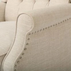 Walter Tufted Fabric Wingback Recliner Club Chair By Christopher Knight Home - Light Beige 37 Walter Tufted Fabric Wingback Recliner Club Chair By Christopher Knight Home - Light Beige -Baxton Acme Shop af91e6db b31a 4483 8585 9c5bb92e27b2