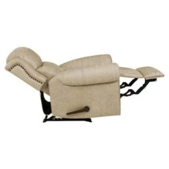 Copper Grove Dilsen Extra Large Rolled Arm Wall Hugger Recliner Chair - Saddle Brown -Baxton Acme Shop afbefdbb 373a 4479 b915 ecc988ea7215