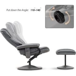 Mcombo Recliner With Ottoman, Massage 360 Swivel Leisure Chair Faux Leather 4901 - Cream White 32 Mcombo Recliner With Ottoman, Massage 360 Swivel Leisure Chair Faux Leather 4901 - Cream White -Baxton Acme Shop b0ebe632 d2d7 4bff 95be 8de73c5901e0