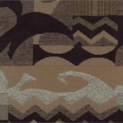 Bali Rattan Rocker Chair With Chenille Cushion - Antiquity -Baxton Acme Shop b471f8ee bf1e 473e 99b2 813a0e8c6441