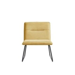 Corvus Cosmo Fabric Lounge Accent Slipper Chair - Beige -Baxton Acme Shop b4a1491e faca 4815 9fdc e3511b224cdc