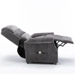 Allister Lift Chair With Massage By Greyson Living - Charcoal -Baxton Acme Shop b671a464 aa1a 4a9a 9cf8 c7f9eab3e679
