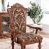 Traditional Brown Cherry Arm Chair (2/CTN)