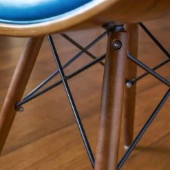 Corvus Madonna Mid-century Teal Accent Chair - Two Chairs -Baxton Acme Shop b7b9b63d c9e9 49c0 9117 b73b867cc694