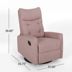 Woodglen Swivel/Glider Push Back Nursery Recliner By Christopher Knight Home - Light Blush,Black 29 Woodglen Swivel/Glider Push Back Nursery Recliner By Christopher Knight Home - Light Blush,Black -Baxton Acme Shop b7c4a610 6db2 4691 97a8 ba61a9528884