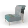 Designart "Glam Teal Watercolor I" Upholstered Modern Accent Chair - Arm Chair - Slipper Chair -Baxton Acme Shop b87b80b4 c23f 475c 957b ec84dce84f71