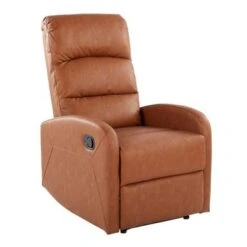 Carson Carrington Marielle Recliner Chair - Charcoal Fabric -Baxton Acme Shop bb87367f e96e 49e8 b5e9 480b4c870431