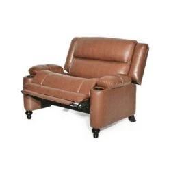 Leet Faux Leather Oversized Pushback Recliner By Christopher Knight Home - Espresso/ Dark Brown -Baxton Acme Shop bf5656b8 36a7 4339 9863 e83a1c7b705e