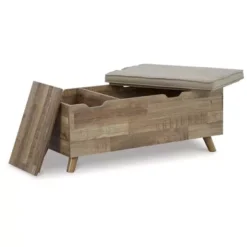 Gerdanet Storage Bench -Baxton Acme Shop c21bf662 852c 41cc 8421 4464e6afbe71